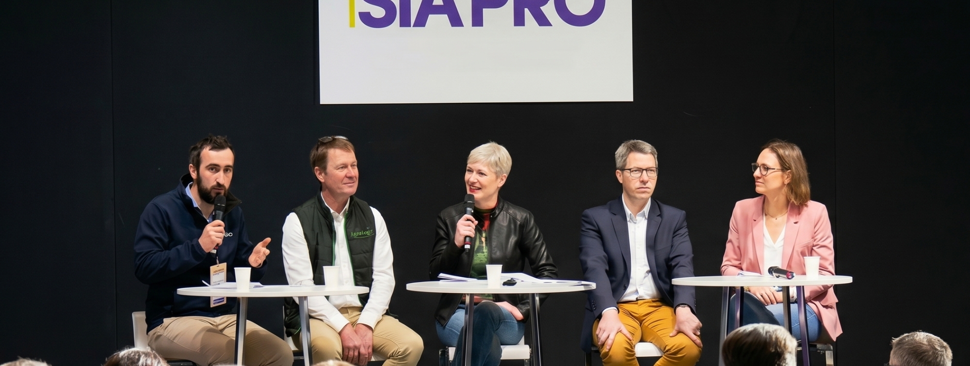 Siapro conference on independence, featuring all the speakers and the moderator